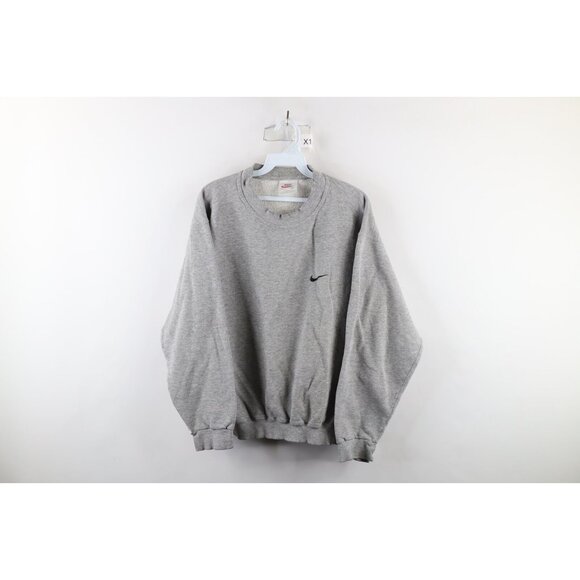 nike mini swoosh boxy sweatshirt